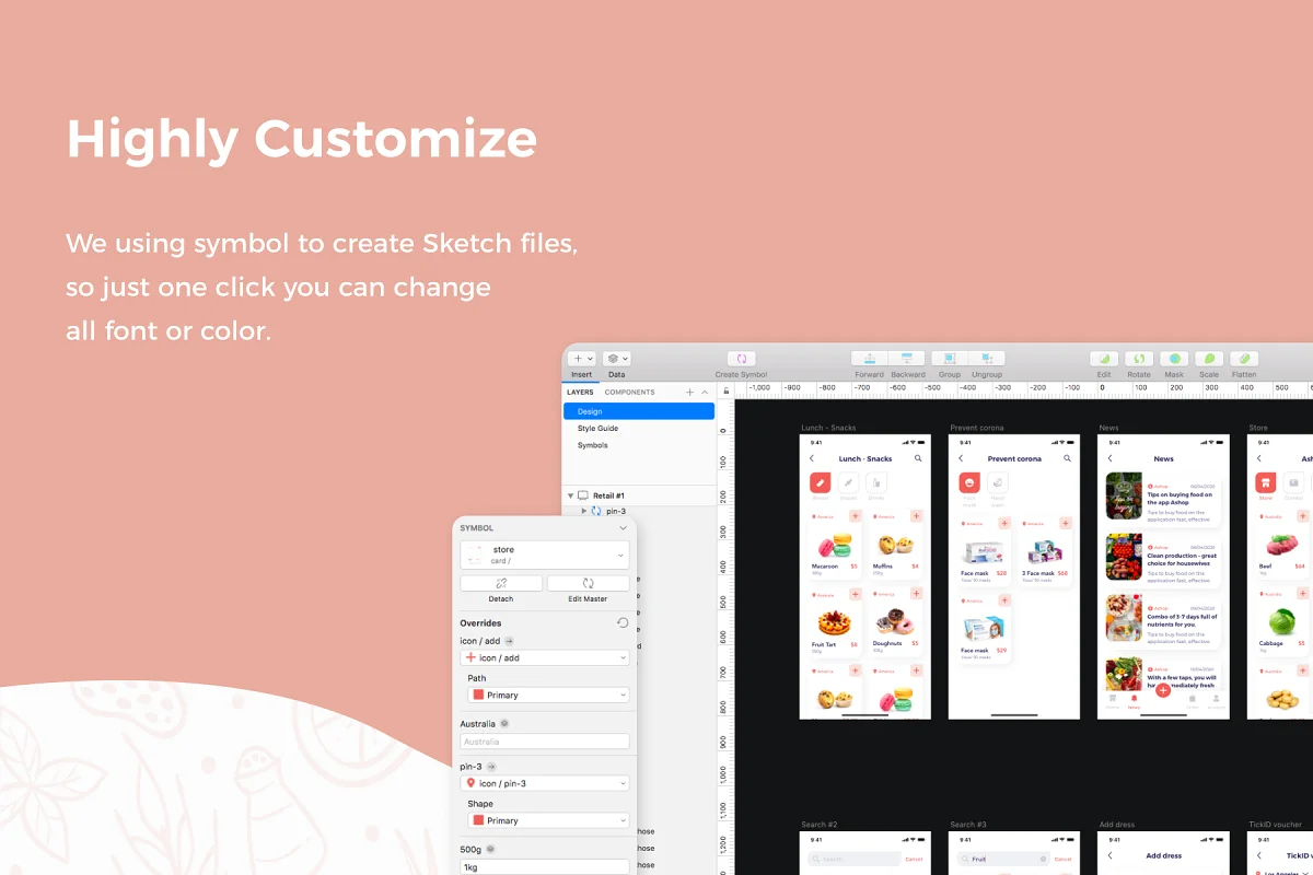 Ashop - Shopping App Design UI Kit, an App Template by Capi Product (Photo 4 of 6)