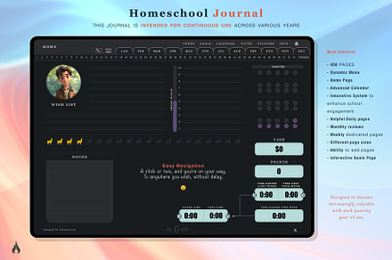 Homeschool Journal Dark v1