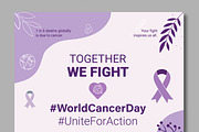 World Cancer Awareness 2025, an UI Kit Template by MightyDesign (Thumbnail 3 of 7)