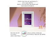Glitter Lavender Brush Strokes PNGs, a Decorative Illustration by EdeniaArtStudio (Thumbnail 6 of 7)