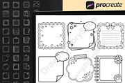 155 Procreate Sticky Notes Stamps, a Brush Add-On by DrawingStoryShop (Thumbnail 2 of 6)