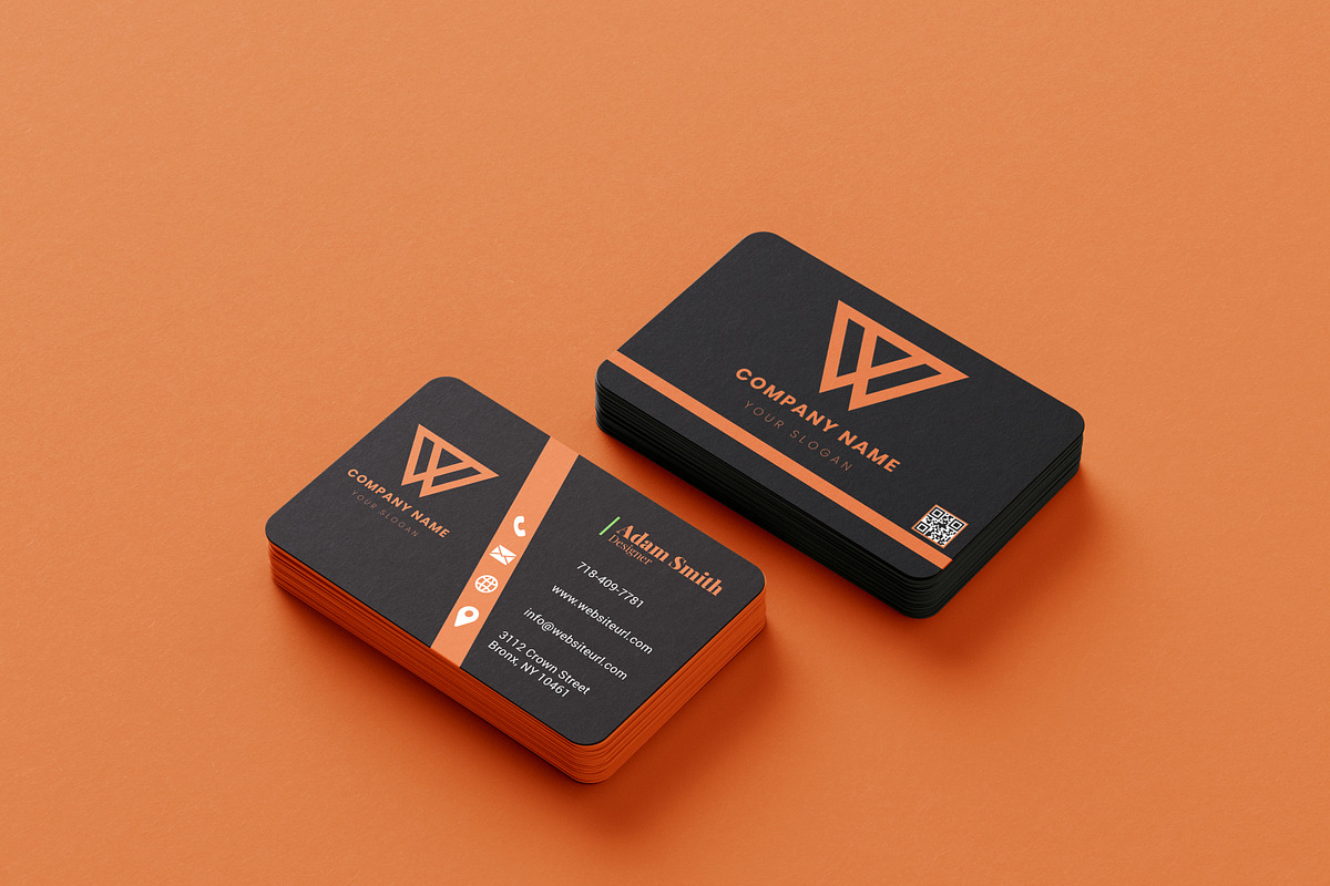 Modern Minimal Business Card Design, a Business Card Template by aleeydesign (Photo 3 of 4)
