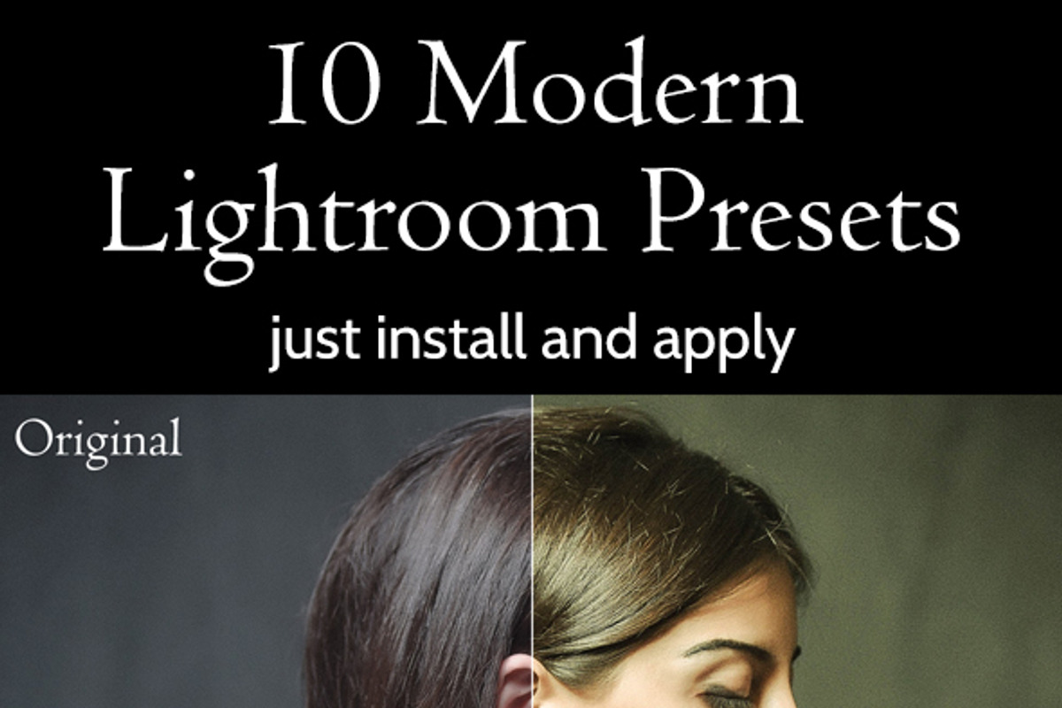 10 Modern Lightroom Presets, an Action Add-On by saqeef