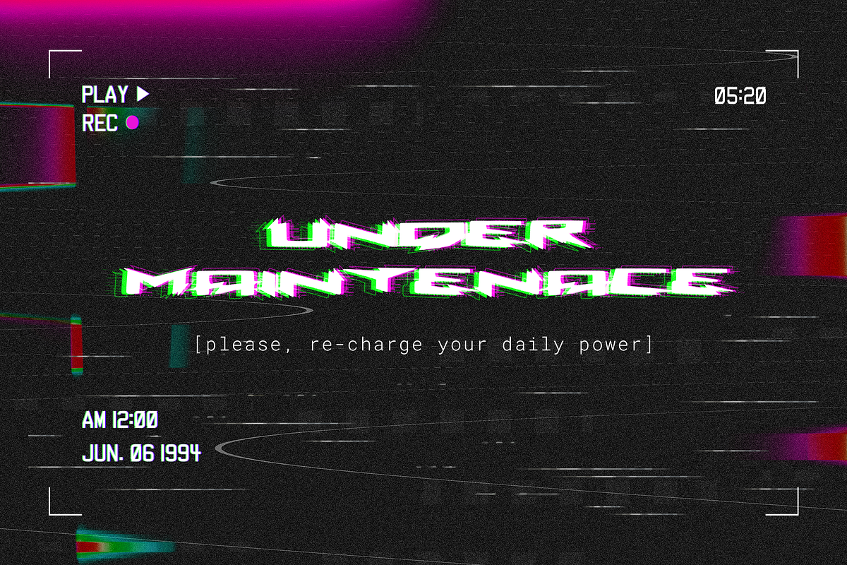 Thunder Electric Display Font, a Handwritten Font by Haws.std (Photo 5 of 6)