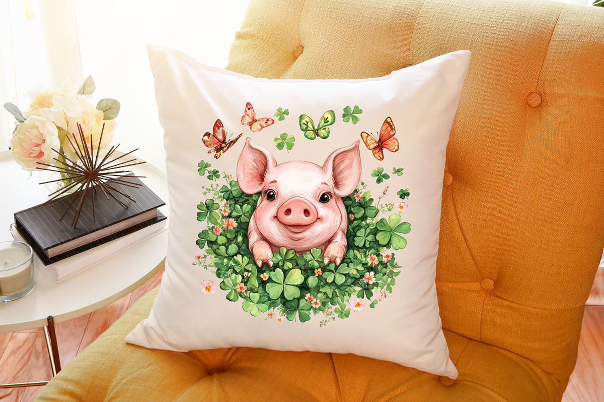 Pig Farm Clipart, an Illustration by Sublimation Artist (Photo 6 of 6)