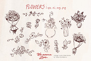 Valentines Day vintage Cupid Love, an Object Graphic by Yuliya Derbisheva (Thumbnail 13 of 17)