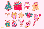 Howdy Christmas PNG Clipart Bundle, a Seasonal Illustration by LemonDesign (Thumbnail 3 of 3)