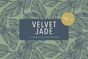 16 Velvet Jade Botanical Patterns, a Pattern Graphic by Jennadesigns (Thumbnail 1 of 10)