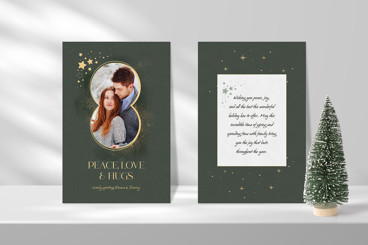 Christmas Photo Cards - PS, a Card Template by Imagination Area (Photo 6 of 20)