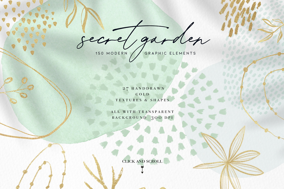 Modern Abstract Graphic Clipart, a Decorative Illustration by beehouse studio (Photo 9 of 13)