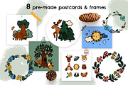 Scandinavian Forest fun ink creator, an Object Graphic by Beauty Drops (Thumbnail 5 of 10)