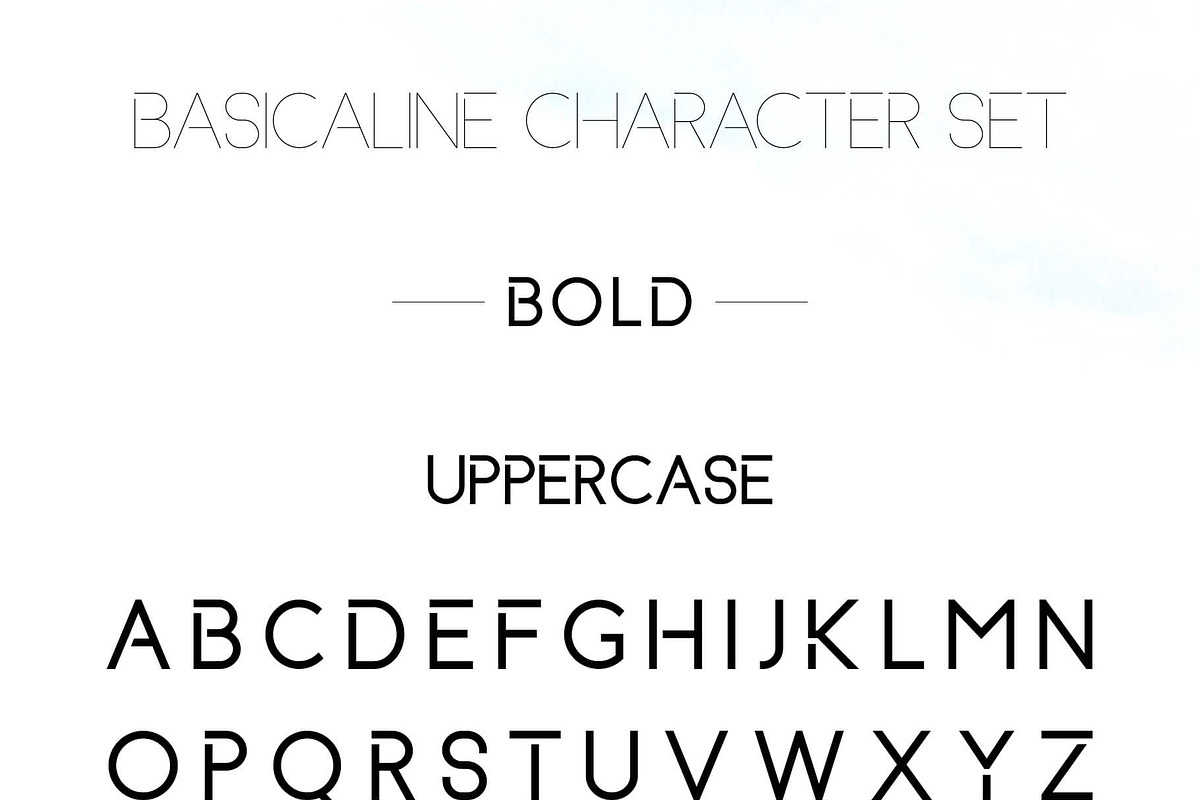 Basicaline Font Family - Sans Serif, a Sans Serif Font by RC graphics (Photo 13 of 21)