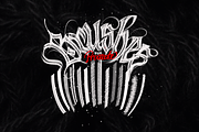 Gothic Calligraphy Brushes, a Brush Add-On by Emmanuel Buron (Thumbnail 12 of 12)