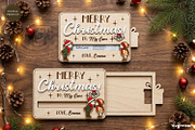 Christmas Card Holder SVG Bundle, a Decorative Illustration by svgocean (Thumbnail 10 of 15)