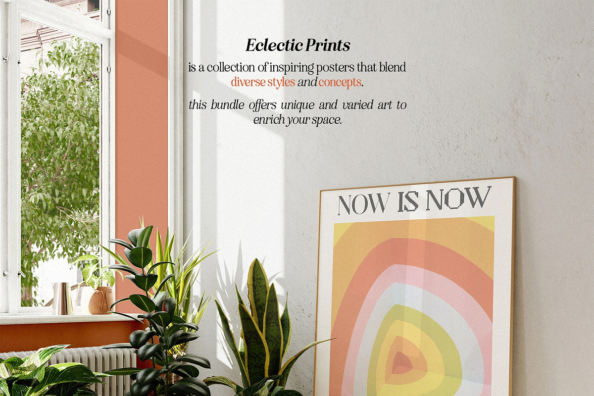 100 Eclectic Wall Art Prints, a Wallpaper Graphic by Purple (Photo 2 of 10)