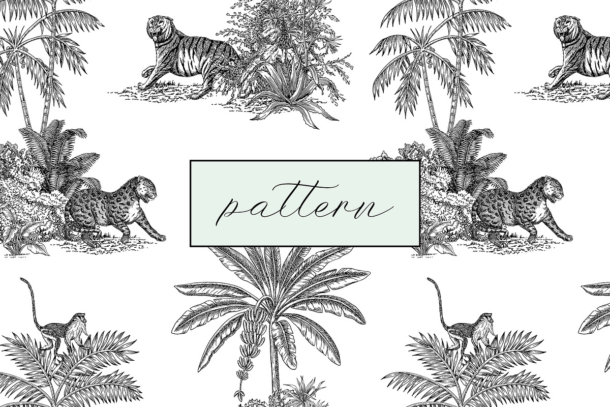 Toile de jouy, a Pattern Graphic by Anyuka (Photo 8 of 14)