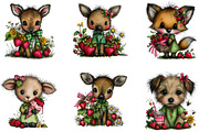 Summer Animals Whimsical Clipart, an Animal Illustration by Designking (Thumbnail 3 of 5)