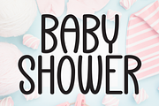 Baby Shower | Script Font, a Script Font by Scratchones (Thumbnail 1 of 8)