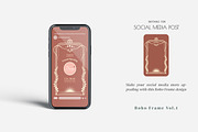 Boho Frame Vol.1, an Object Graphic by Bewalrus Studio (Thumbnail 2 of 7)