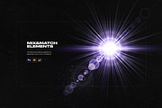 Lightning Bolts & Lens Flares Bundle, a Shape Add-On by Samolevsky (Thumbnail 15 of 16)