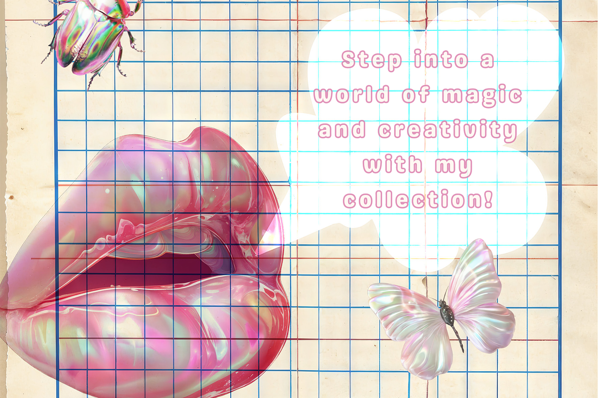 Dreamy Pink Collection, an Object Graphic by Natali Batu (Photo 2 of 16)
