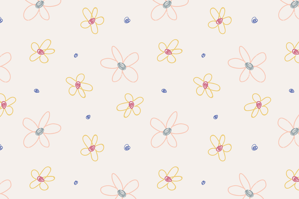 Cute kids doodles, seamless patterns, a Pattern Graphic by Good Studio (Photo 3 of 11)