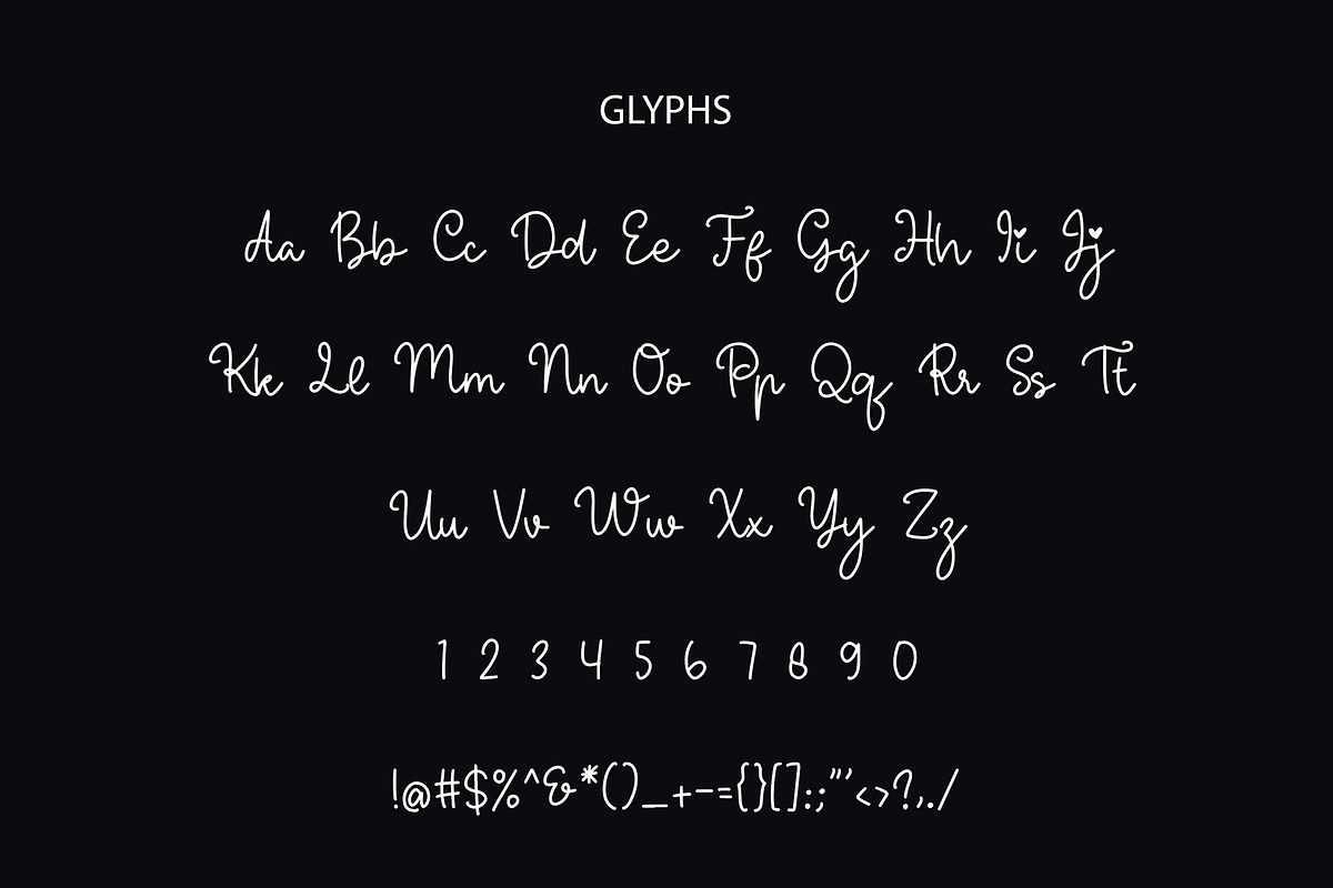 Marimar Monoline Typeface