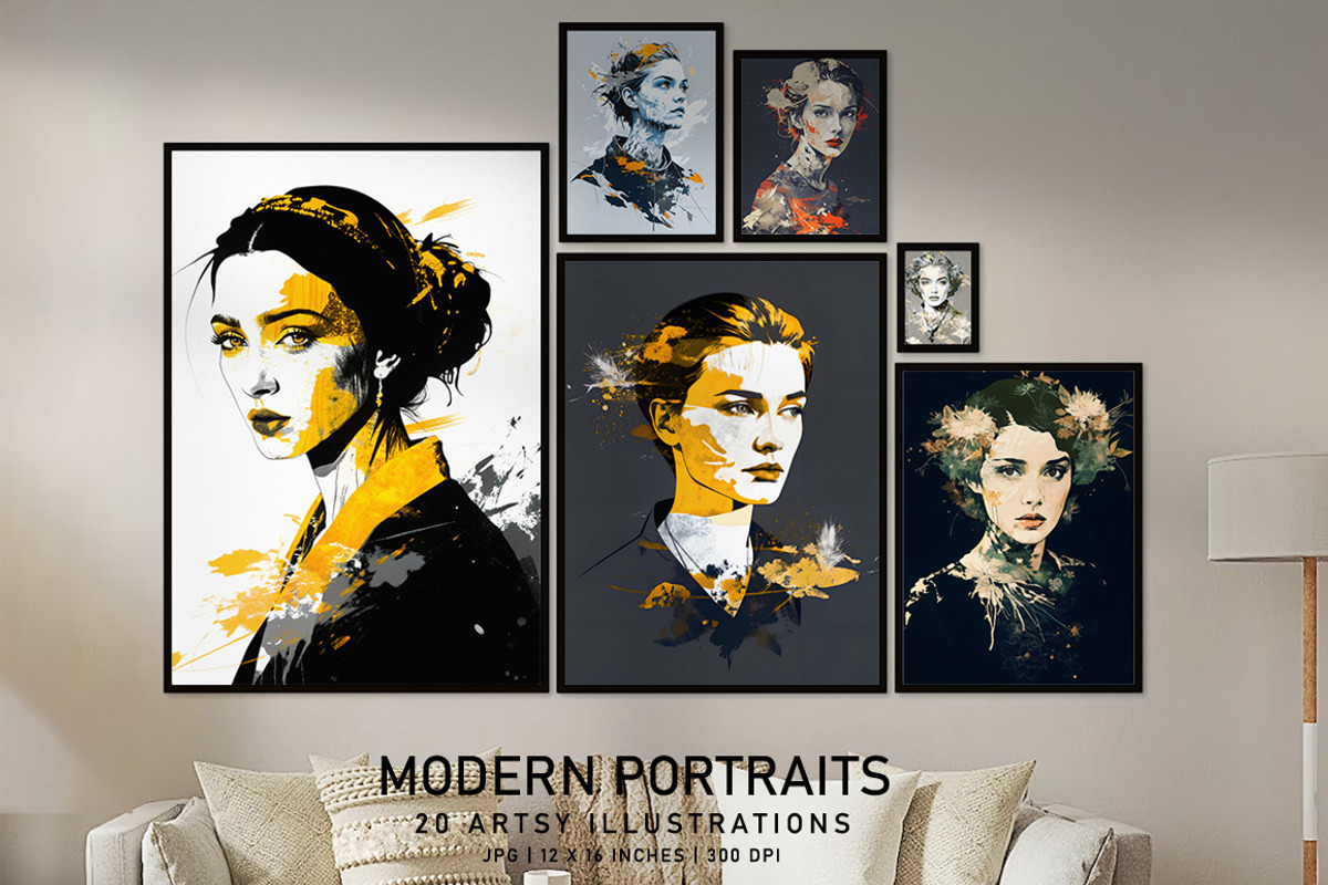 Modern Portraits, a Person Illustration by Digital Art Creations (Photo 5 of 8)