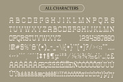 Vilkey Rough, a Slab Serif Font by Craft Supply Co. (Thumbnail 8 of 8)