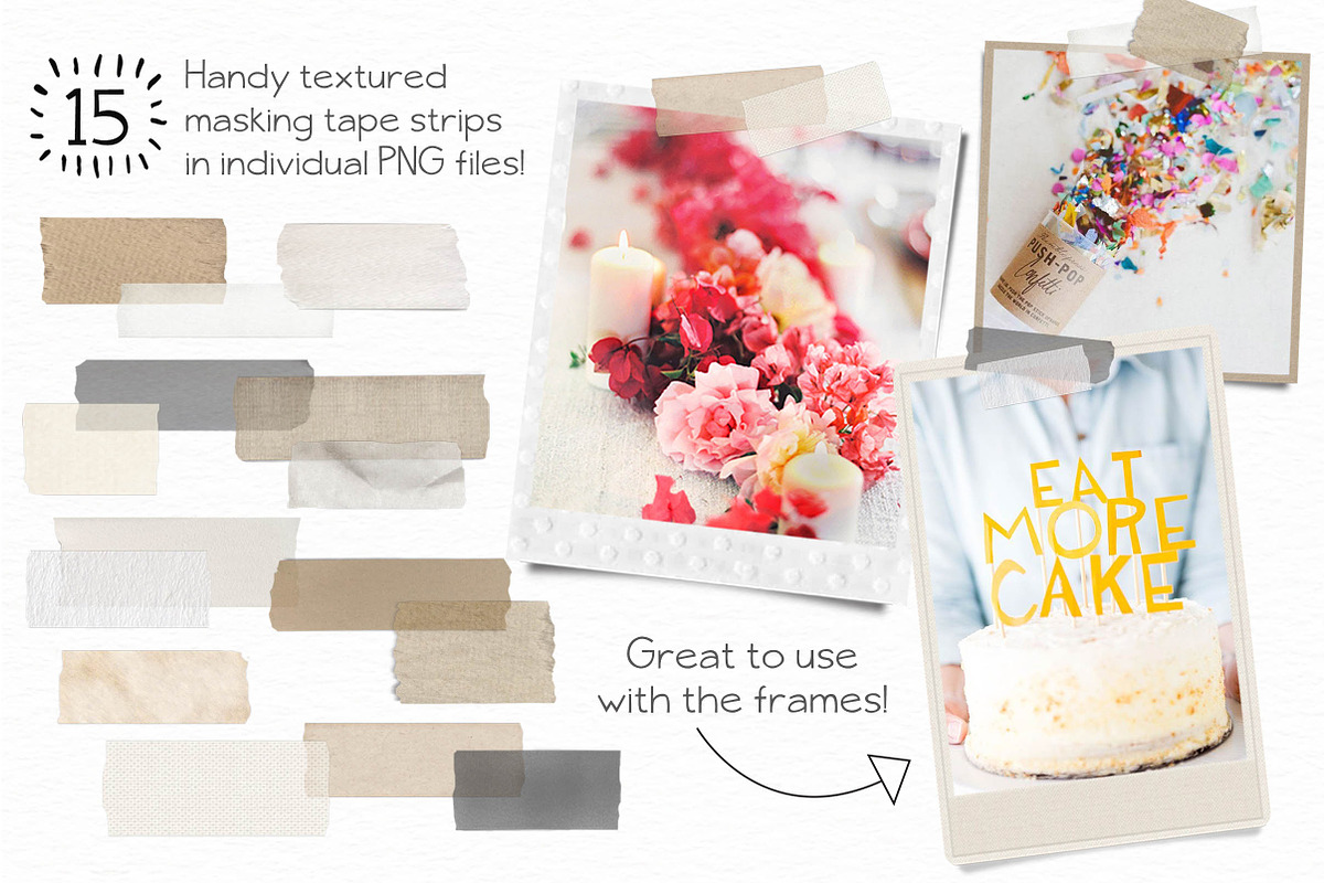 Textured Frames and Notes, an Object Graphic by patternpop studio (Photo 2 of 5)