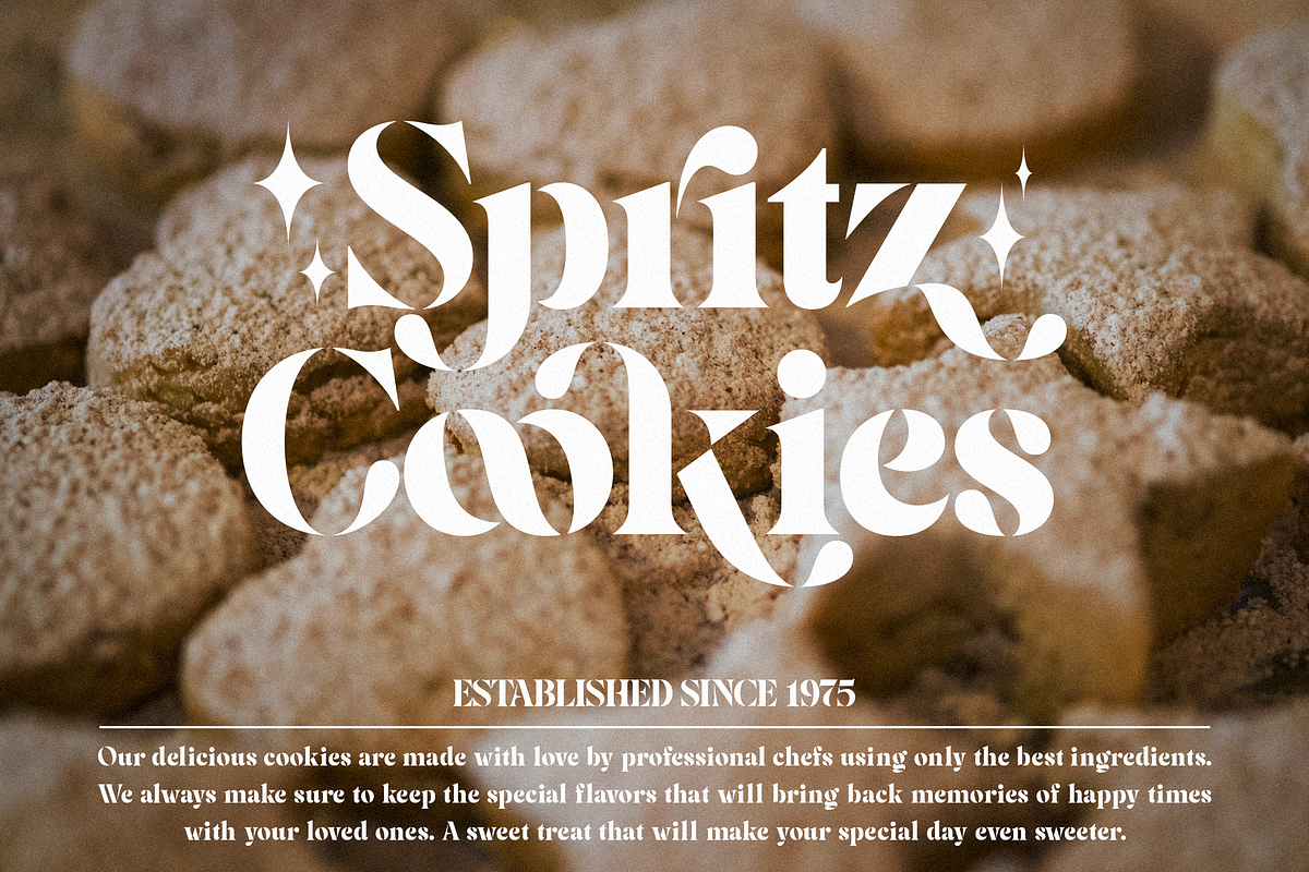 Elagra - Elegant Stencil Serif Font, a Serif Font by Sign Studio (Photo 6 of 15)