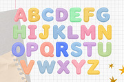 Mixed Alphabet & Numbers Collection, an Object Graphic by DreamoraArt (Thumbnail 8 of 10)