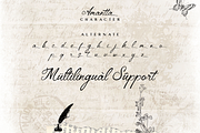 Amantta Script Font, a Script Font by BumbleGraph Studio (Thumbnail 5 of 10)