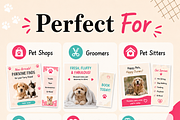 Pet Social Media Canva Templates, a Social Media Template by Local Marketing Templates (Thumbnail 4 of 8)