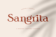 Sangrita, a Serif Font by ToniStudio (Thumbnail 1 of 9)