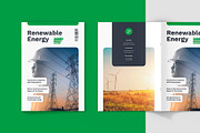 Solar Energy Magazine Canva Template, a Magazine Template by artbart (Thumbnail 7 of 23)