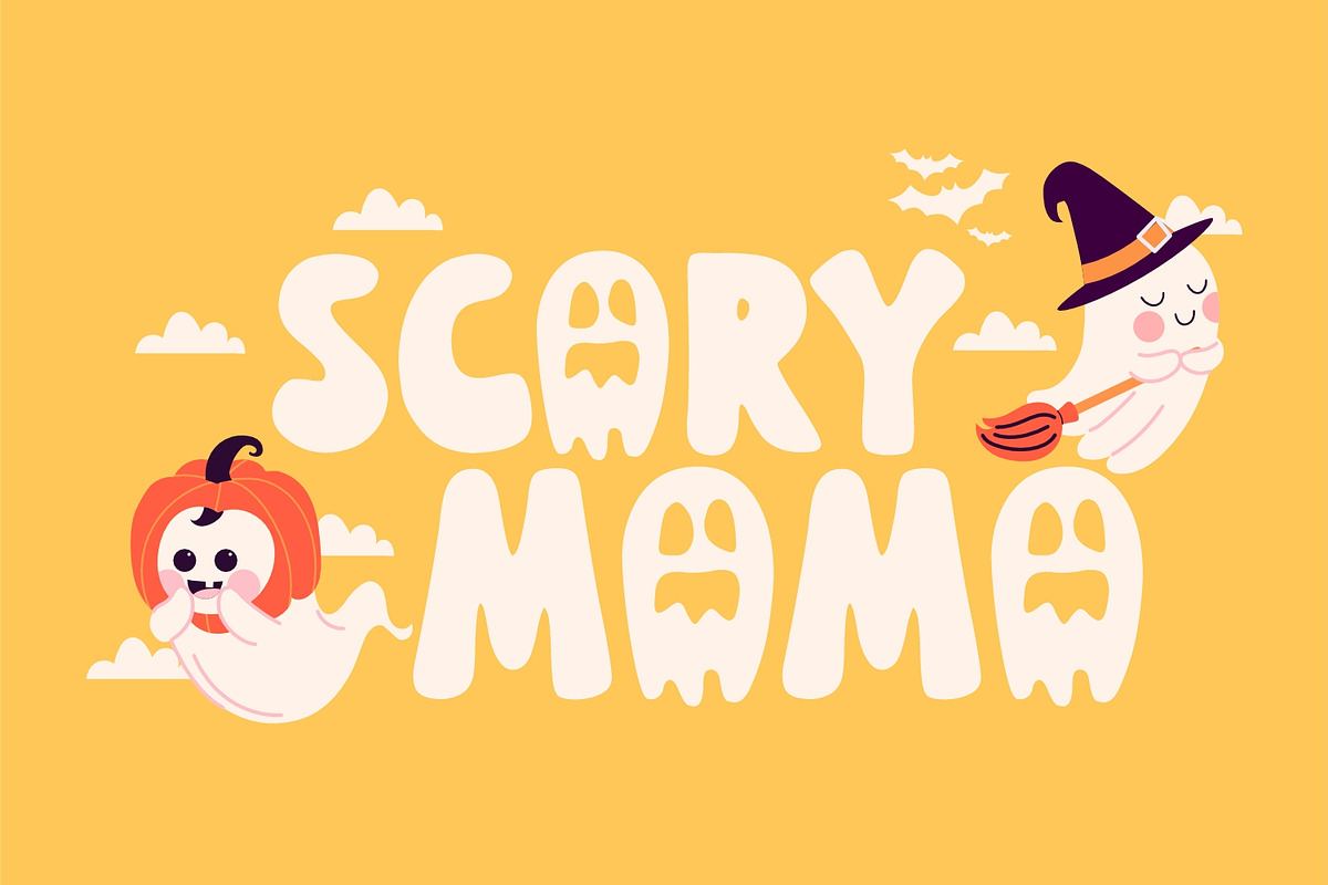 Haunted Sunday - Halloween Font, a Handwritten Font by Keithzo (Photo 2 of 6)