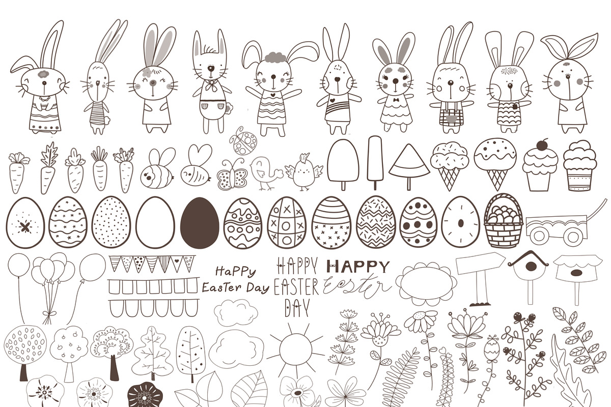 Cheerful Little Bunny, a Brush Add-On by Sense Library (Photo 4 of 7)