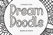 Dreamy Doodle, a Sans Serif Font by InermediaSTUDIO (Thumbnail 1 of 8)