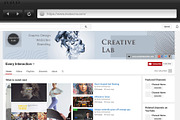 Creative Lab YouTube Channel, a Social Media Template by MotoCMS (Thumbnail 2 of 3)