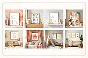 50 Kids Nursery Mockups for Canva, a Household Mockup by Matisse Studio (Thumbnail 6 of 10)