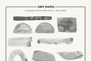 Abstract Watercolour Shapes, a Texture Graphic by Sweet Oh Sour (Thumbnail 8 of 8)