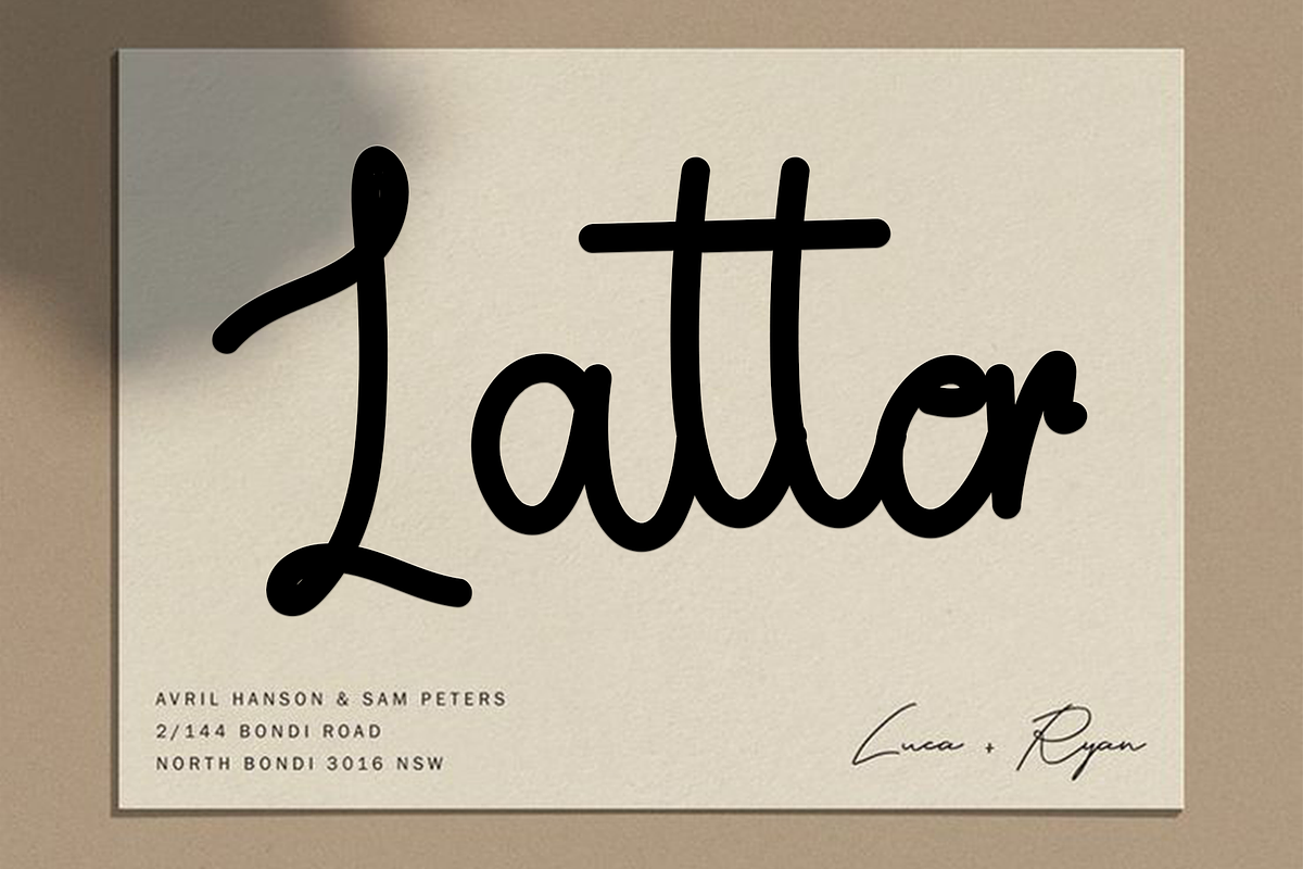 MyHome, a Handwritten Font by InermediaSTUDIO (Photo 3 of 8)