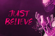 Angel Brush & SVG Font, a Handwritten Font by Cruzine (Thumbnail 9 of 10)
