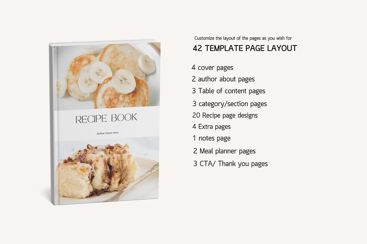 Nutrition Recipe Template Bundle, a Magazine Template by Deepa Template Studio (Photo 21 of 25)