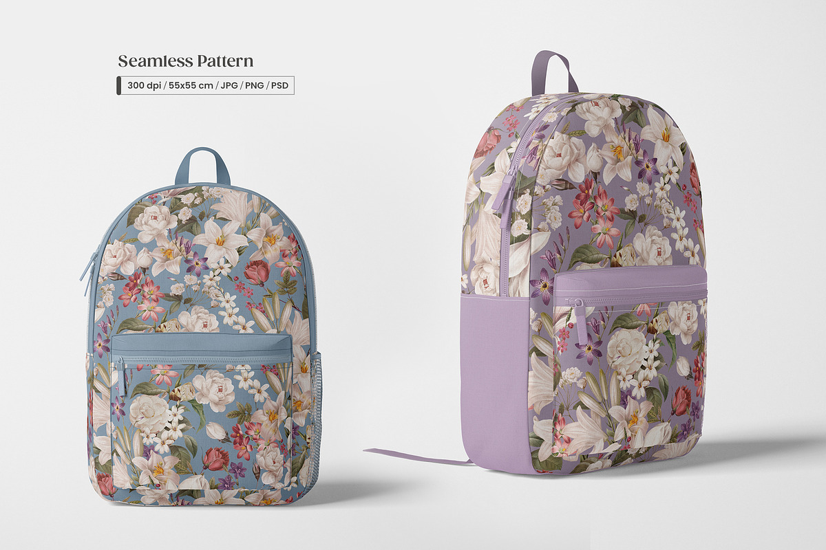 Petal Whisper Romantic Pattern, a Pattern Graphic by Yello_illustration (Photo 11 of 16)