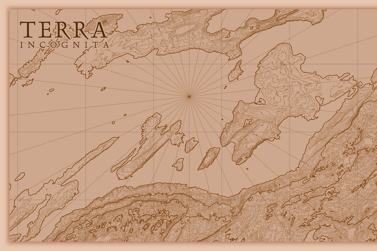 17 Vintage vector maps, an Illustration by GarryKillian (Photo 10 of 18)