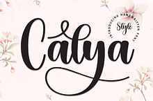 Calya | Script Font