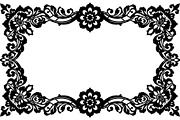 Elegant Floral Border Vector Design., an Illustration by Amazin_art (Thumbnail 12 of 19)