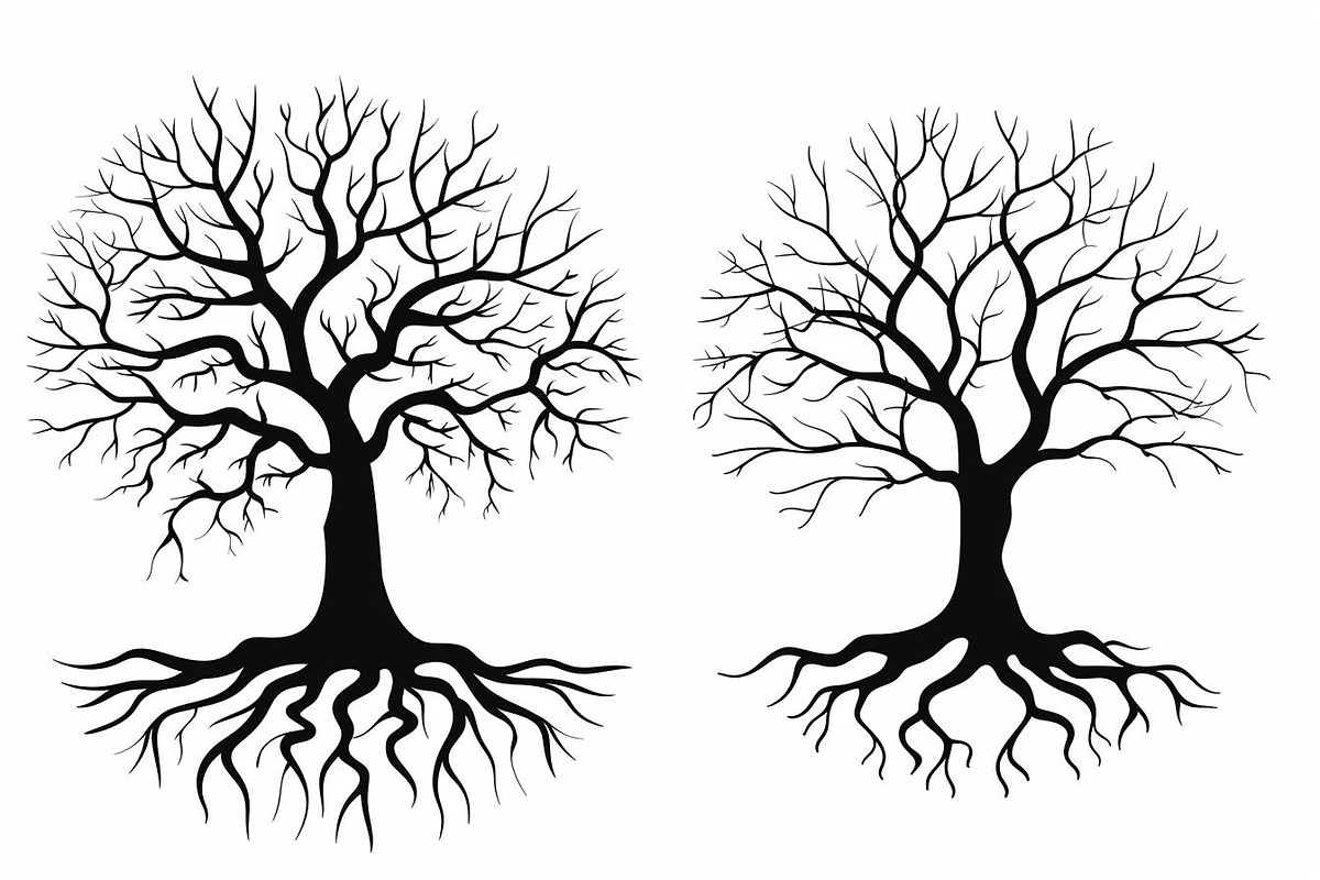 8 Tree of Life Vector Collection, an Illustration by BIPLOB EXPERT (Photo 7 of 9)